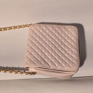 Vintage Amanda Smith 24 in Shoulder/Crossbody Bag Pale Pink